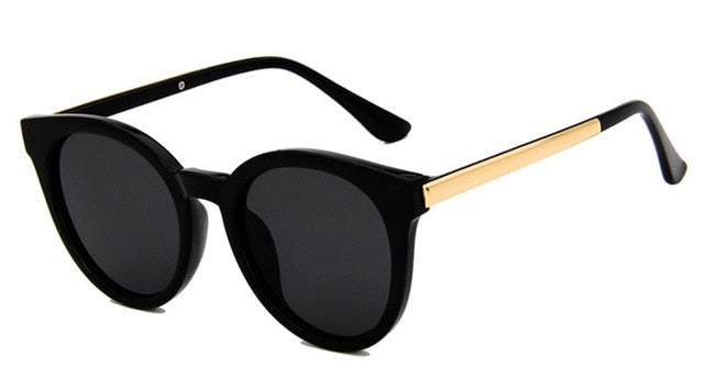Cat Eye Pink Sunglasses Women Mirror Female Square Sun Glasses Coating Models For Women
