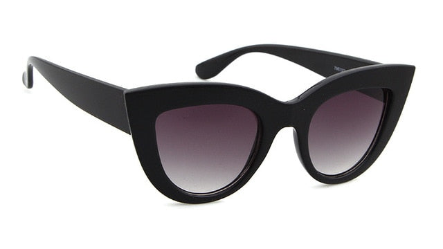 Sunglasses Retro Cat Eye Sunglasses Lady Brand Designer Vintage