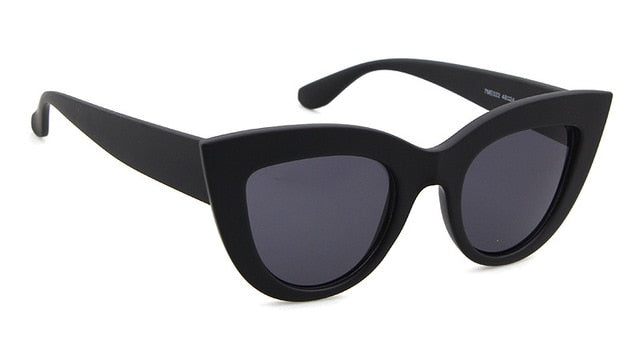 Sunglasses Retro Cat Eye Sunglasses Lady Brand Designer Vintage