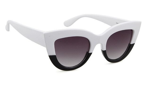 Sunglasses Retro Cat Eye Sunglasses Lady Brand Designer Vintage