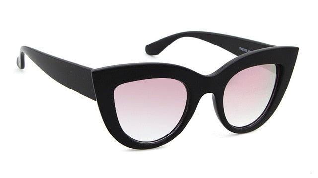 Sunglasses Retro Cat Eye Sunglasses Lady Brand Designer Vintage