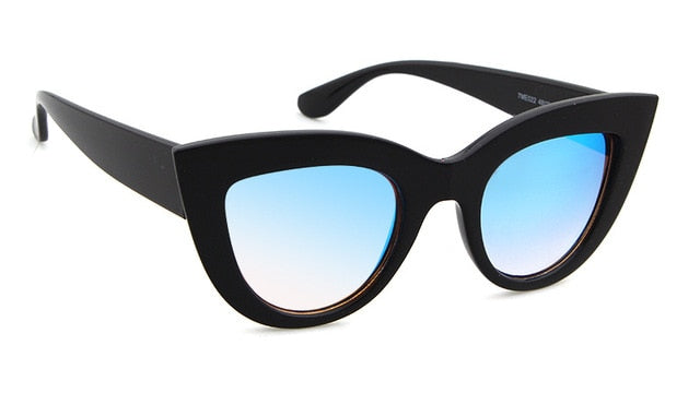 Sunglasses Retro Cat Eye Sunglasses Lady Brand Designer Vintage