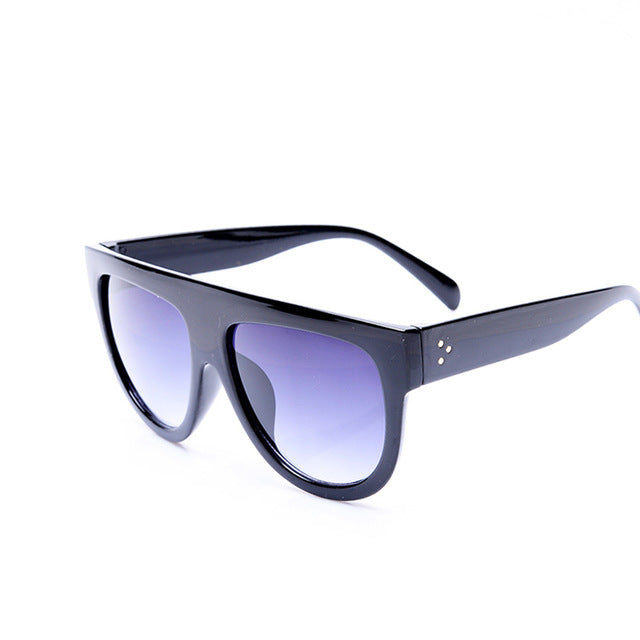 Flat Top Oversized Square Women Sunglasses 2019