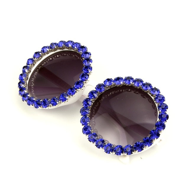 Women Vintage Luxury Rhinestones Sunglasses Models