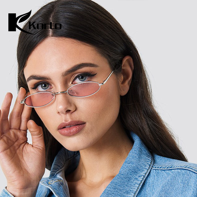 Sunglasses For Women Festival Party Small Oval Eye Glasses