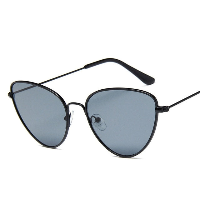 New Metal Cateye Women Sunglasses 2019