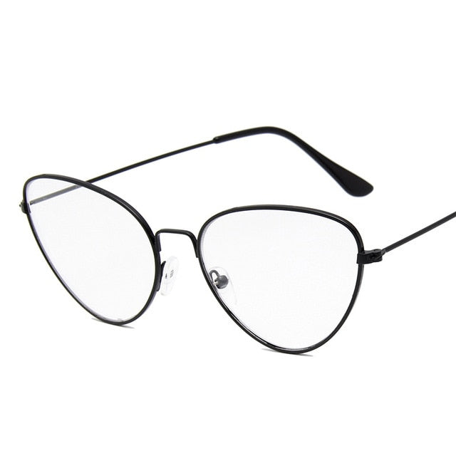 New Metal Cateye Women Sunglasses 2019
