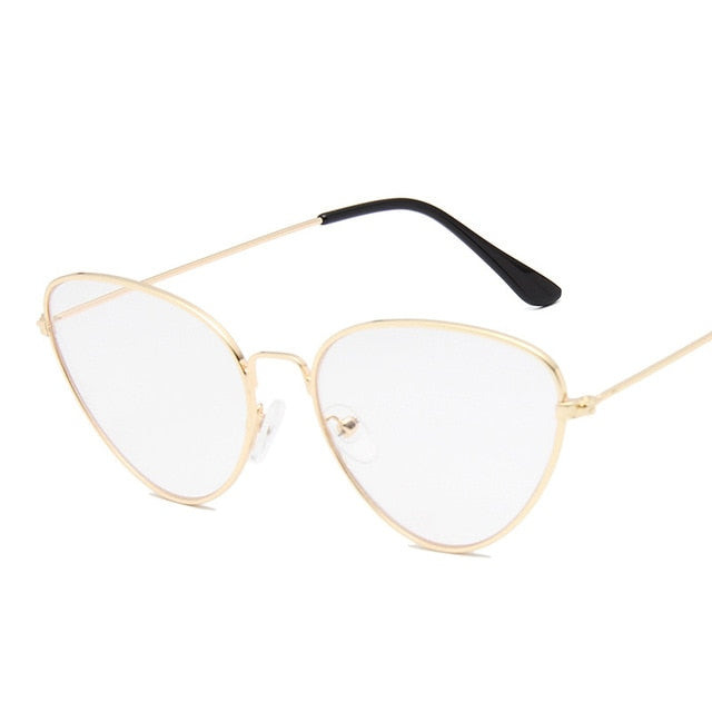 New Metal Cateye Women Sunglasses 2019