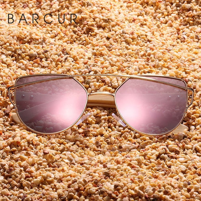 Bamboo Cat Eye Sunglasses 2019 Models