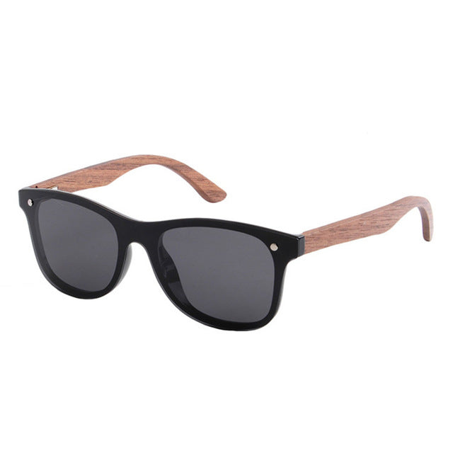 Retro Wood Bamboo Sunglass Women  Brand Design Vintage Sunglasses For Women