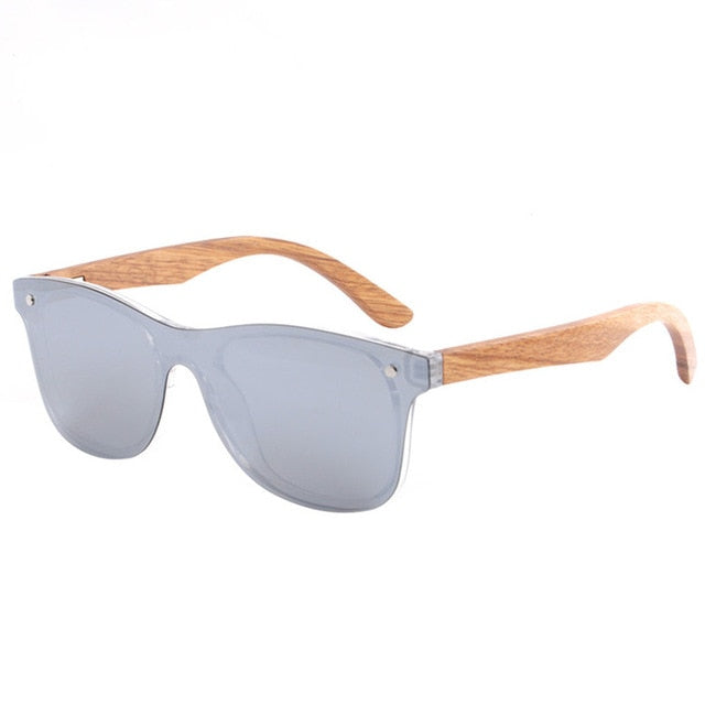 Retro Wood Bamboo Sunglass Women  Brand Design Vintage Sunglasses For Women