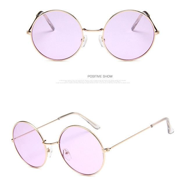 Retro Round Sunglasses Women 2019