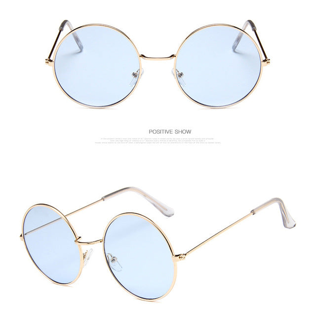 Retro Round Sunglasses Women 2019