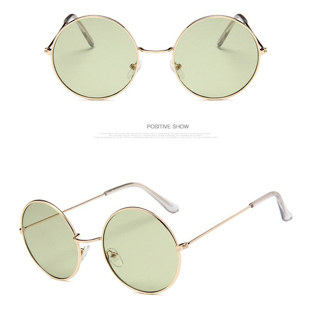 Retro Round Sunglasses Women 2019