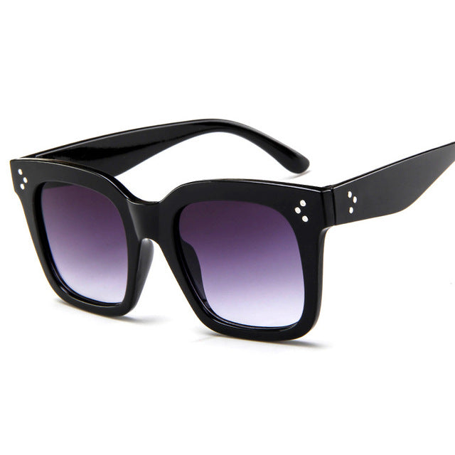 New Square Sunglasses Women Brand Designer Retro Mirror Fashion
