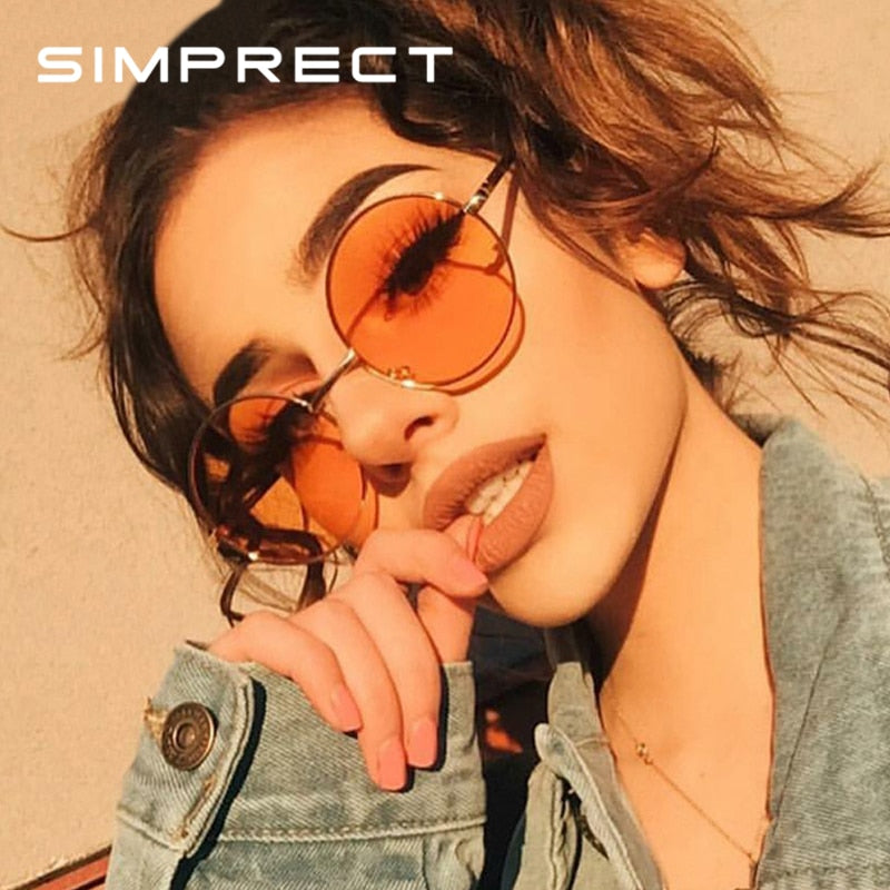 Retro Round Sunglasses Women 2019