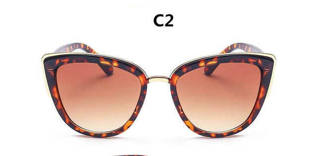 Cat Eye Sunglasses Women Brand Designer