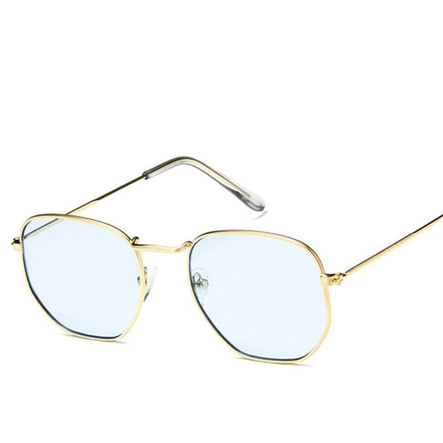 Sunglasses Women Glasses Lady Luxury Retro Metal