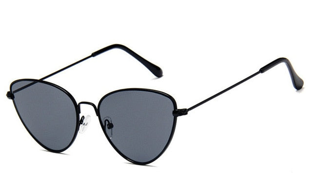 Trendy Colorful Colorful Vintage Shaped Sunglasses Famle Drop Shaped Ocean Cat Eye Sunglasses