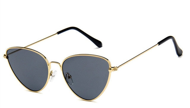Trendy Colorful Colorful Vintage Shaped Sunglasses Famle Drop Shaped Ocean Cat Eye Sunglasses