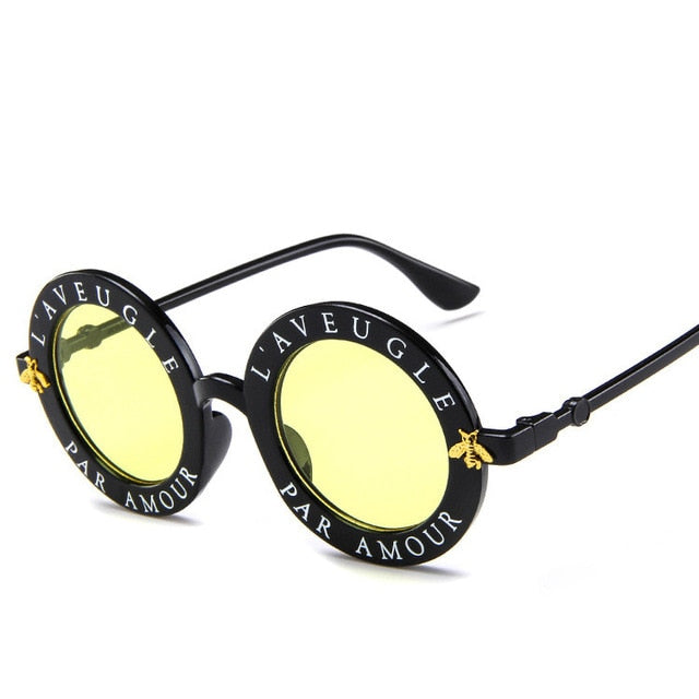 New luxury Sunglasses Fashion Round Glasses 2019 Models