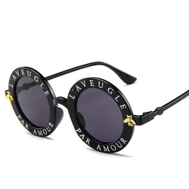 New luxury Sunglasses Fashion Round Glasses 2019 Models