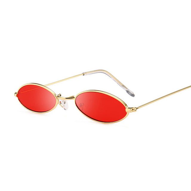 Retro Small Oval Women Sunglasses 2019