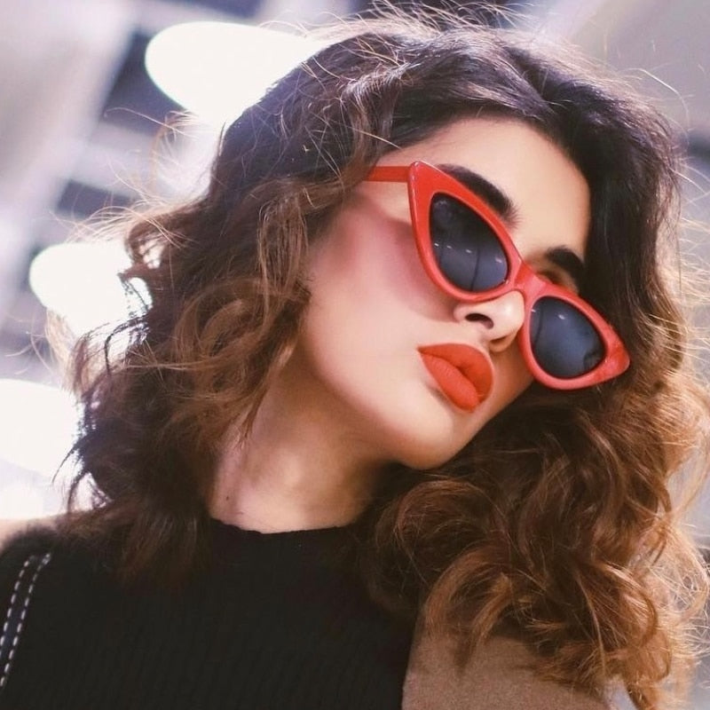 2019 Sunglasses Women Vintag Cat Eye Designer Multicolor eyewear