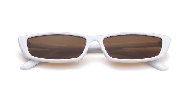 Sunglasses Women Fashion Small Rectangular Frame Black Red Cat Eyes