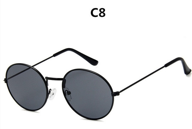 Retro Round Sunglasses Women Brand Designer Sunglasses