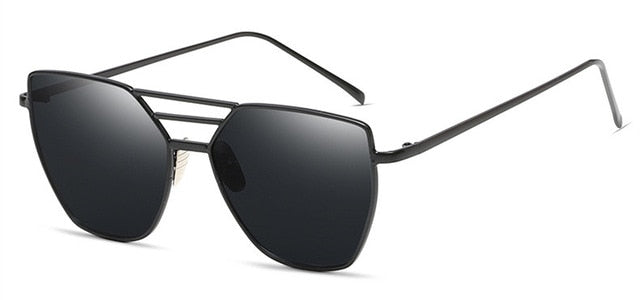 New Fashion Women Sunglasses Retro Brand Designer Sunglasses Square
