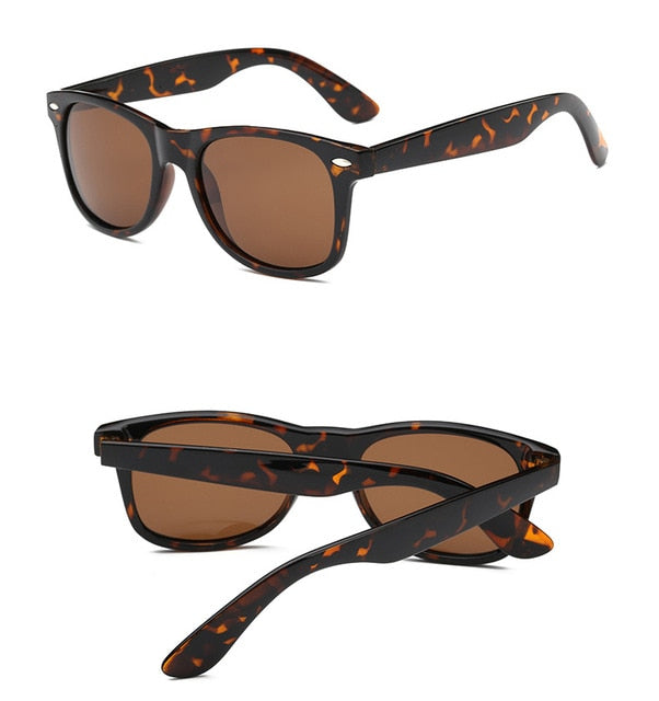 Turtle Retro Sunglasses Eyewear Fashion Driving Mirrored Sunglasses