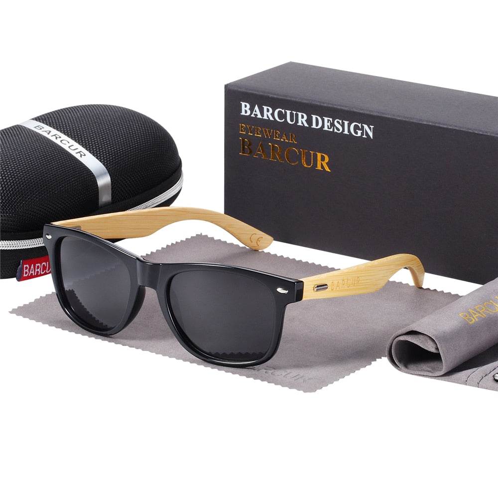 Polarized Bamboo Sunglasses Glasses 2019