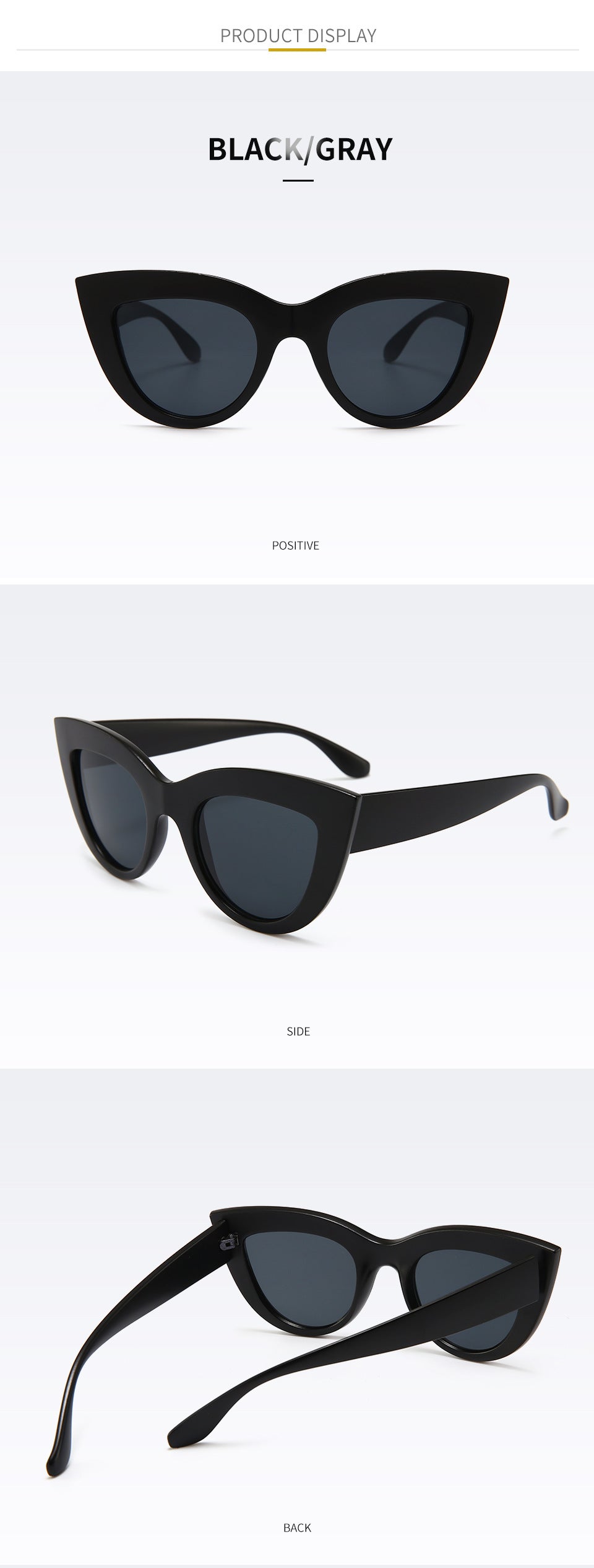 Vintage Sunglasses Women Cat Eye Sunglass 2019 Models