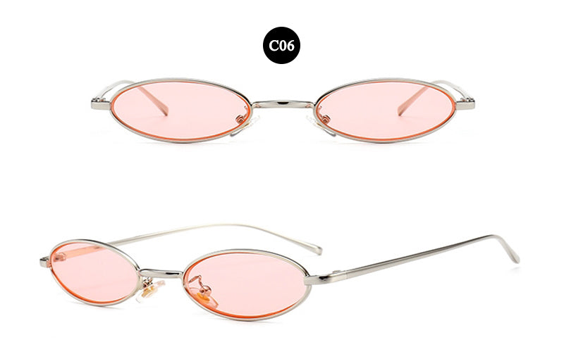 Sunglasses For Women Festival Party Small Oval Eye Glasses